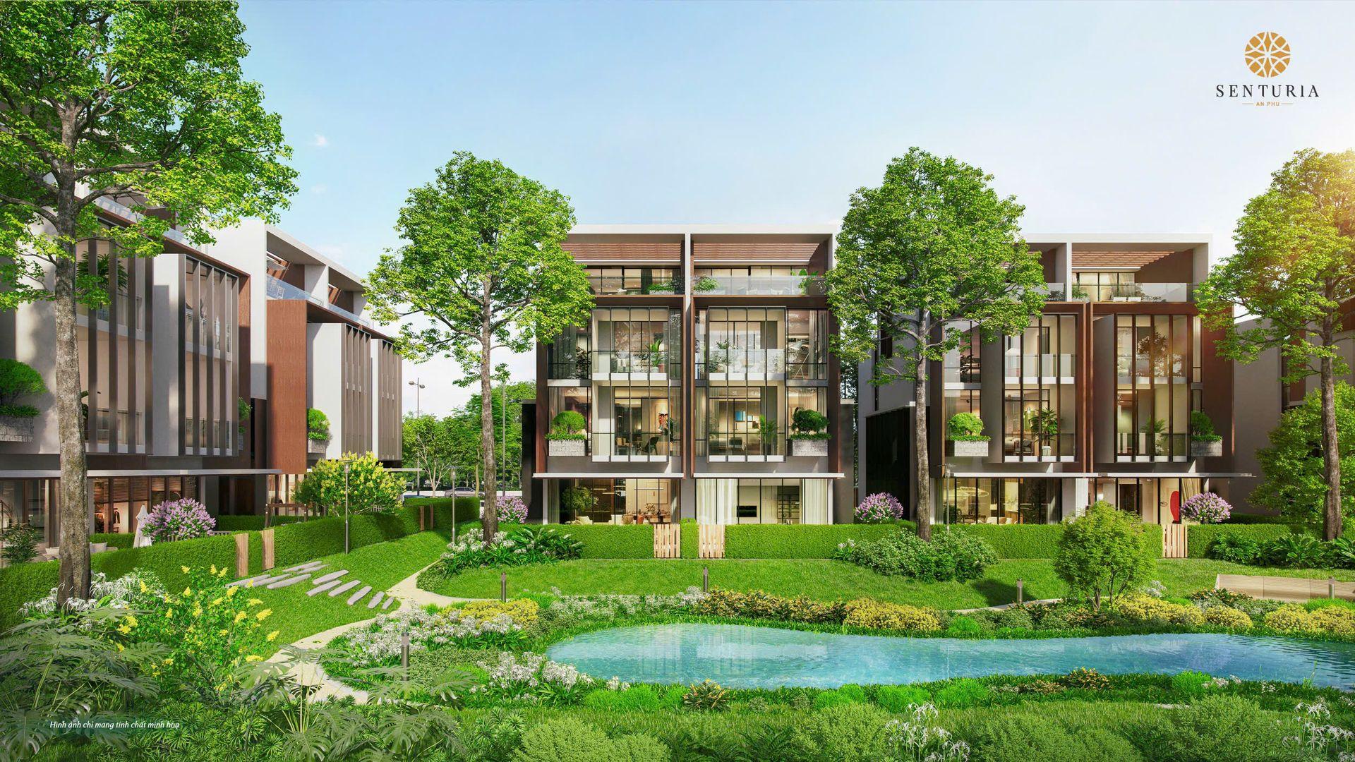 Senturia An Phú mang đến tiện ích đẳng cấp ngay tại vị trí giao thông đắc địa của Thành phố Hồ Chí Minh, dự án có quy mô 8,6ha bao gồm 355 căn bao gồm các loại hình nhà phố vườn, nhà phố thương mại, biệt thự song lập. Liền kề các khu đô thị Global city, Lakeview city, Saigon sport city và khu thể thao Nam Rạch Chiếc. Thiết kế các căn nhà 2 mặt tiền thông thoáng, nhiều mảng xanh và an ninh 24/7.